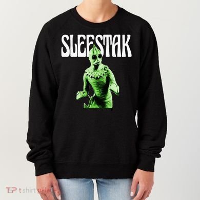 Retro Sleestak Reptilian Alien Graphic Women's Sweatshirt