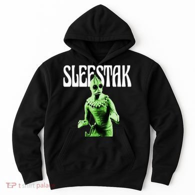 Retro Sleestak Reptilian Alien Graphic Hoodie