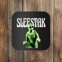 Retro Sleestak Reptilian Alien Graphic Coaster thumb 0