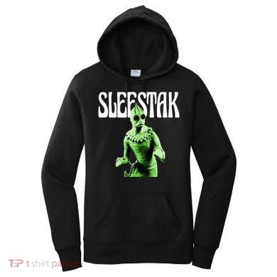 Retro Sleestak Reptilian Alien Graphic Women's Hoodie