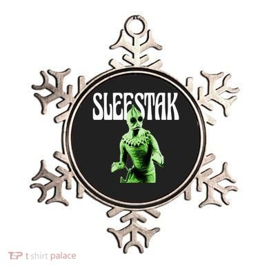 Retro Sleestak Reptilian Alien Graphic Ornament