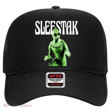 Retro Sleestak Reptilian Alien Graphic Hat