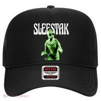 Retro Sleestak Reptilian Alien Graphic Hat thumb 0