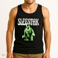 Retro Sleestak Reptilian Alien Graphic Tank Top thumb 3