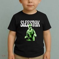 Retro Sleestak Reptilian Alien Graphic Toddler T-Shirt thumb 2