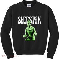 Retro Sleestak Reptilian Alien Graphic Kids Sweatshirt thumb 0