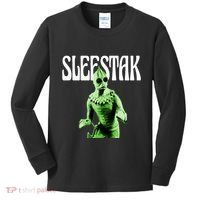 Retro Sleestak Reptilian Alien Graphic Kids Long Sleeve Shirt thumb 0