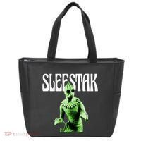 Retro Sleestak Reptilian Alien Graphic Tote Bag thumb 0
