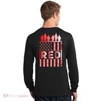 R.E.D. Soldiers Remember Everyone Deployed R.E.D. Friday Long Sleeve Shirt thumb 1