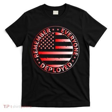 R.E.D. Soldiers Remember Everyone Deployed R.E.D. Friday T-Shirt
