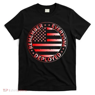 R.E.D. Soldiers Remember Everyone Deployed R.E.D. Friday T-Shirt