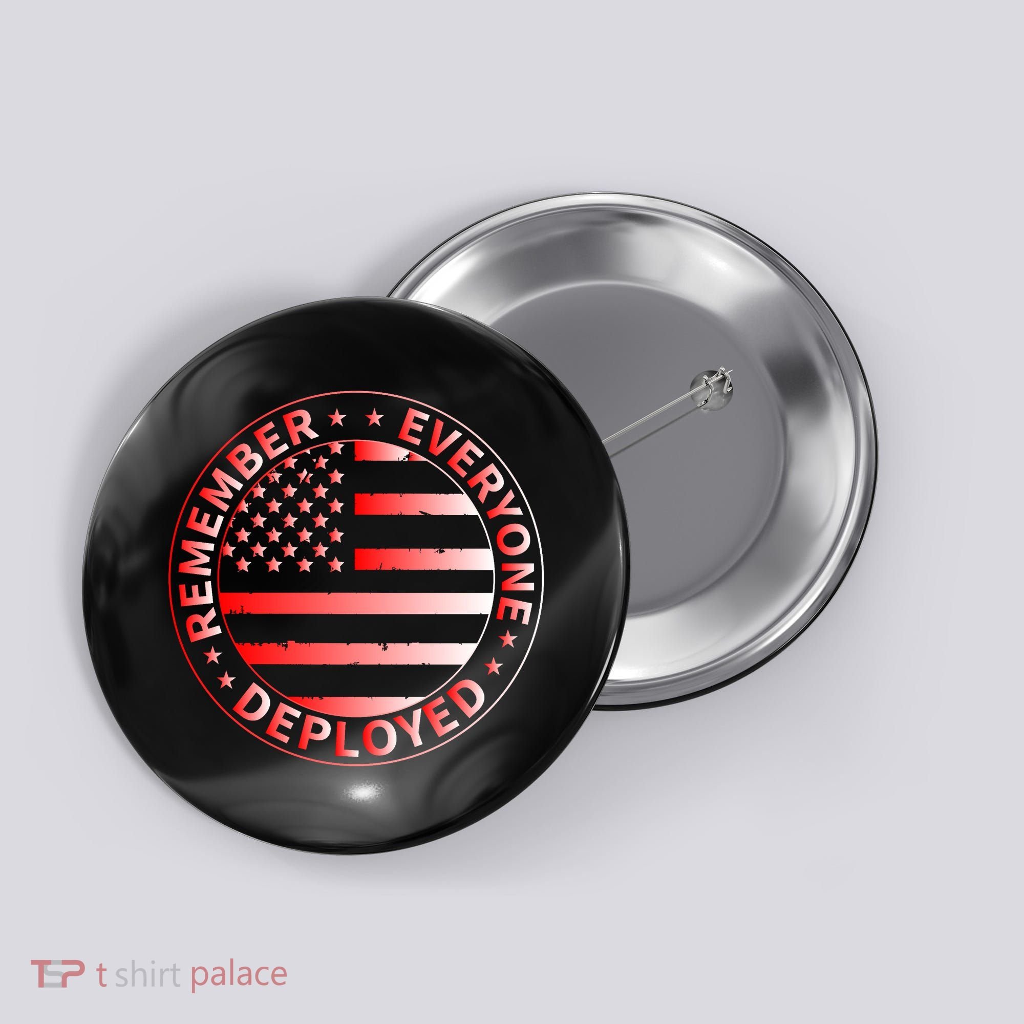 R.E.D. Soldiers Remember Everyone Deployed R.E.D. Friday Button