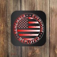 R.E.D. Soldiers Remember Everyone Deployed R.E.D. Friday Coaster thumb 0
