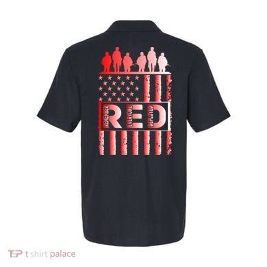 R.E.D. Soldiers Remember Everyone Deployed R.E.D. Friday Polo back