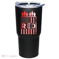 R.E.D. Soldiers Remember Everyone Deployed R.E.D. Friday Tumbler thumb 1