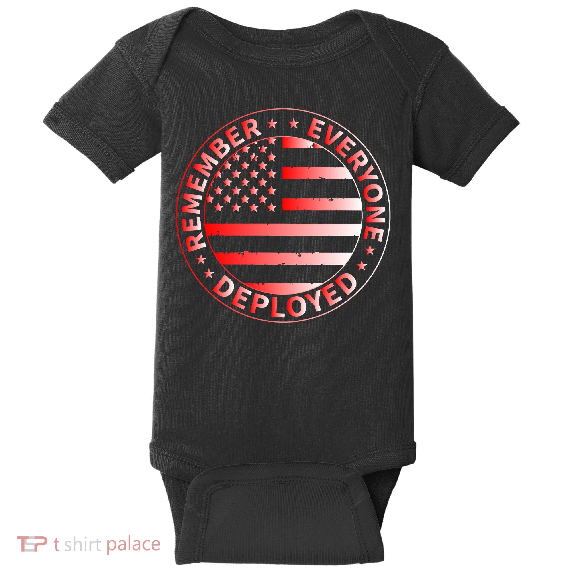 R.E.D. Soldiers Remember Everyone Deployed R.E.D. Friday Baby Bodysuit