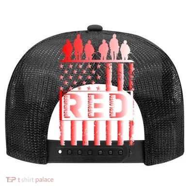 R.E.D. Soldiers Remember Everyone Deployed R.E.D. Friday Hat back