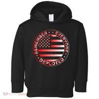 R.E.D. Soldiers Remember Everyone Deployed R.E.D. Friday Toddler Hoodie thumb 0