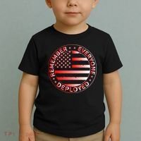R.E.D. Soldiers Remember Everyone Deployed R.E.D. Friday Toddler T-Shirt thumb 2