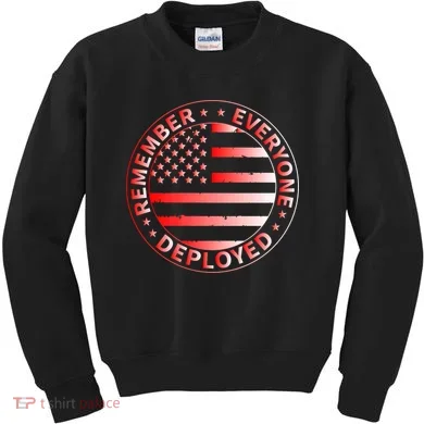 R.E.D. Soldiers Remember Everyone Deployed R.E.D. Friday Kids Sweatshirt