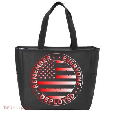 R.E.D. Soldiers Remember Everyone Deployed R.E.D. Friday Tote Bag