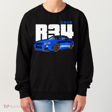 Retro Skyline R34 Jdm 90s Aesthetic Women's Sweatshirt