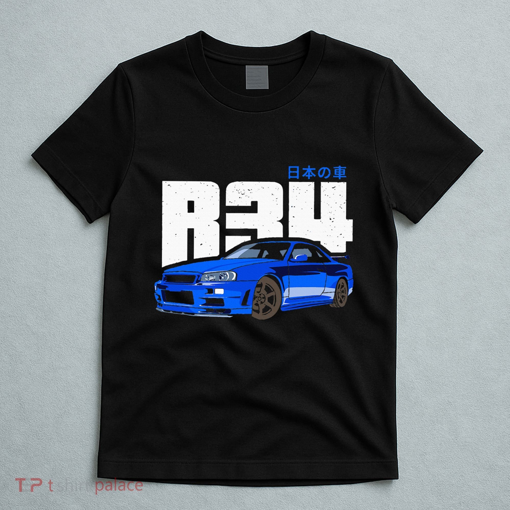 Retro Skyline R34 Jdm 90s Aesthetic T-Shirt