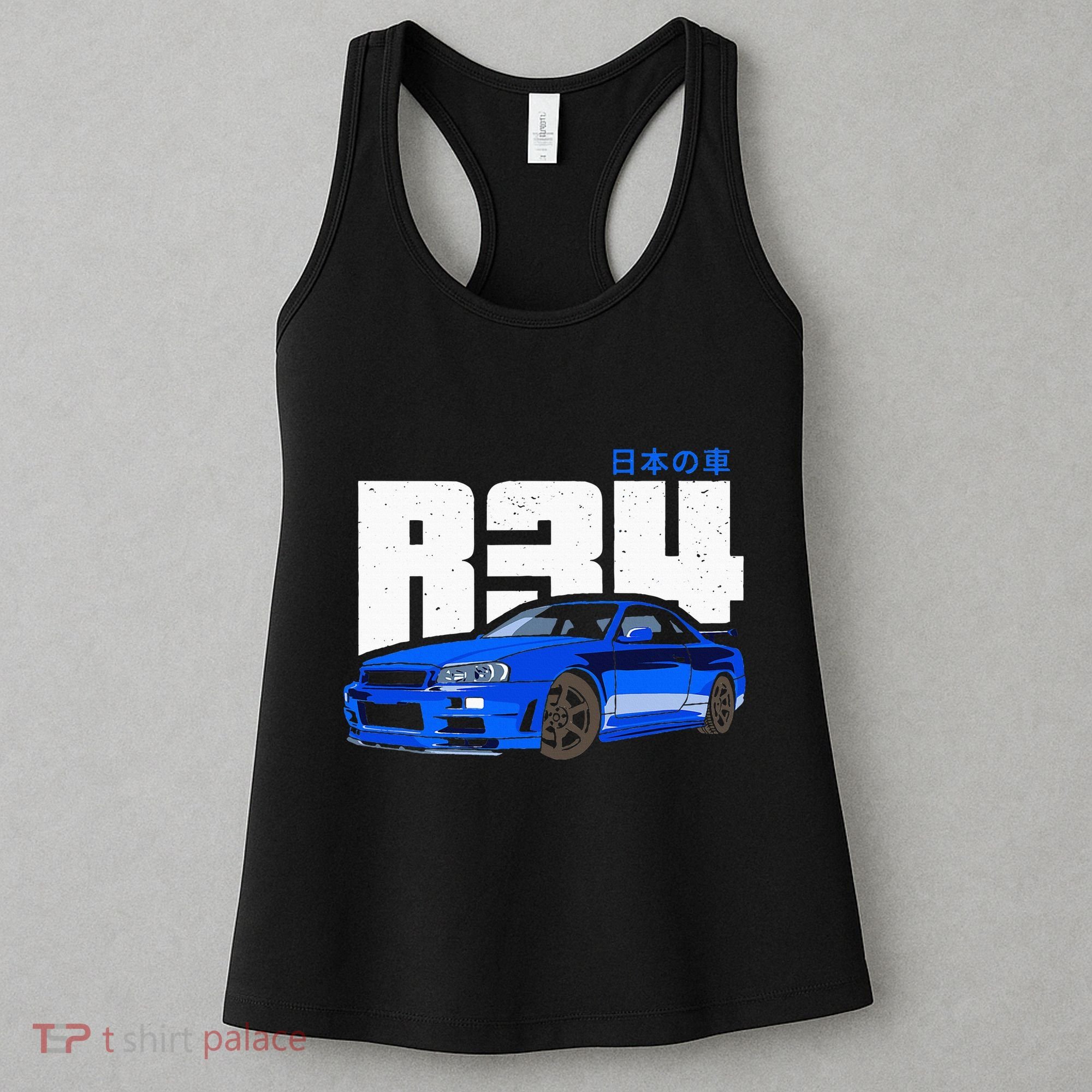 Retro Skyline R34 Jdm 90s Aesthetic Women's Tank Top