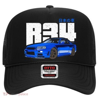 Retro Skyline R34 Jdm 90s Aesthetic Hat
