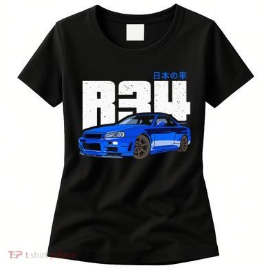 Retro Skyline R34 Jdm 90s Aesthetic Women's T-Shirt