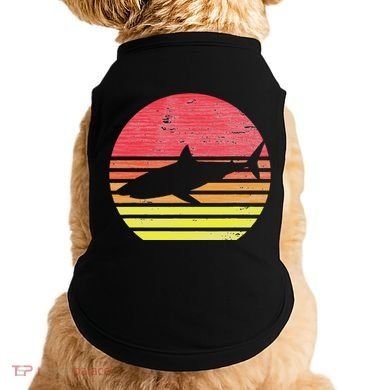 Retro Shark Doggie Tank