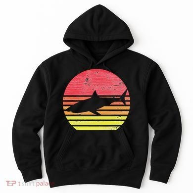 Retro Shark Hoodie