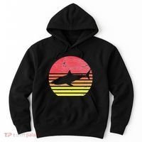 Retro Shark Hoodie thumb 0