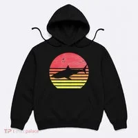 Retro Shark Hoodie thumb 0