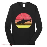 Retro Shark Long Sleeve Shirt thumb 0