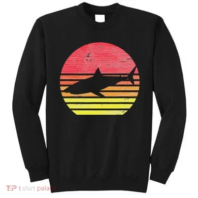 Retro Shark Sweatshirt