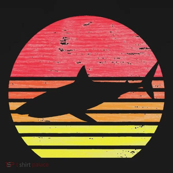 Retro Shark Sweatshirt