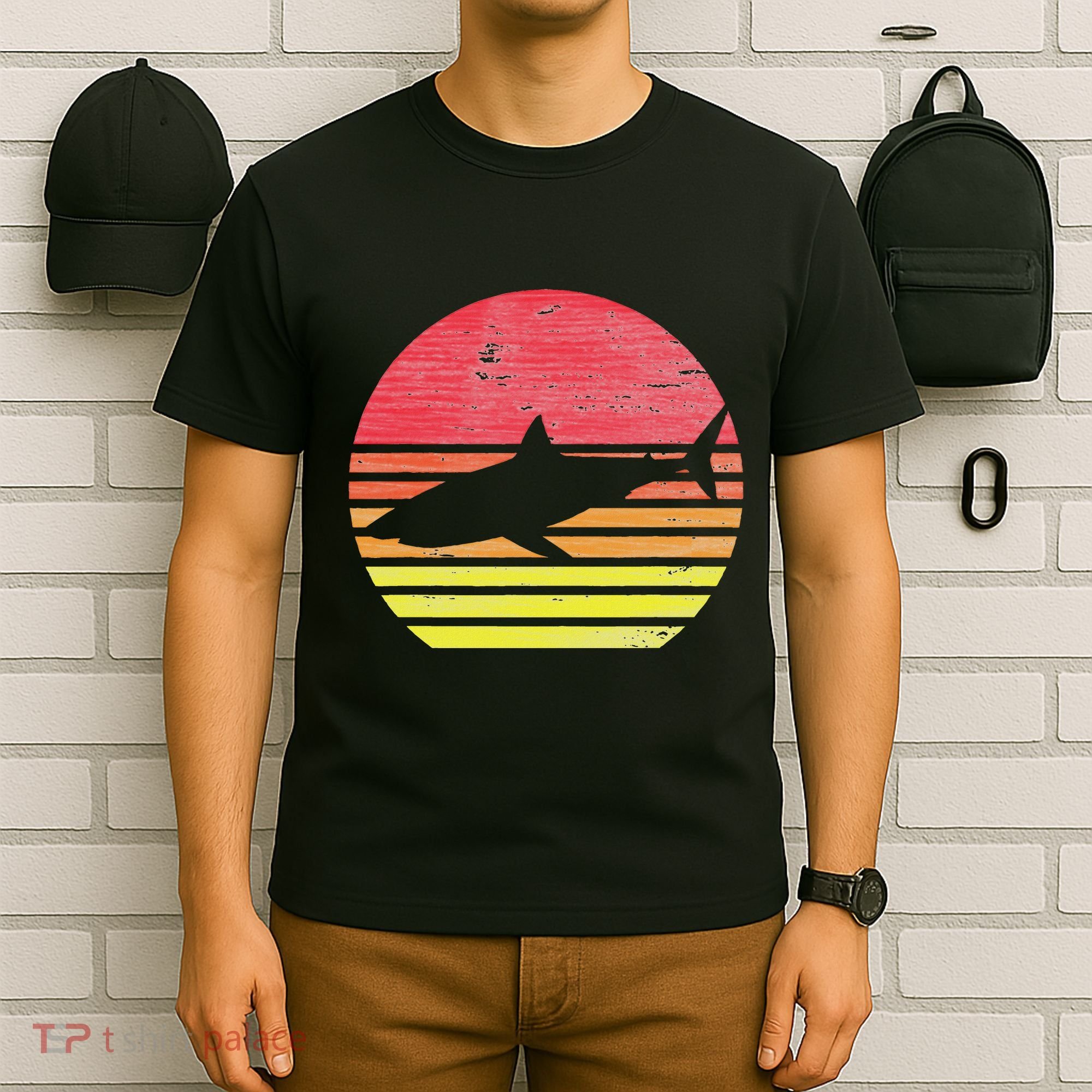 Retro Shark T-Shirt