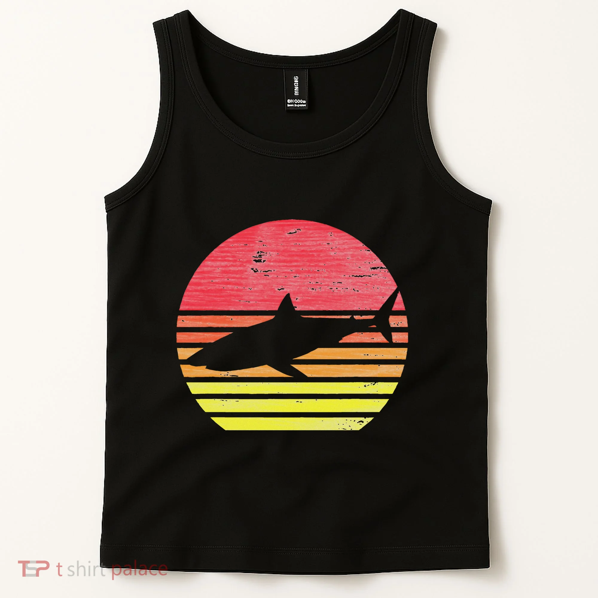 Retro Shark Tank Top