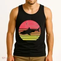 Retro Shark Tank Top thumb 3
