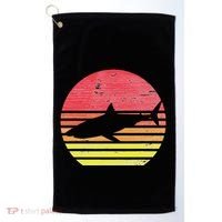 Retro Shark Golf Towel thumb 0