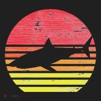 Retro Shark Golf Towel thumb 3