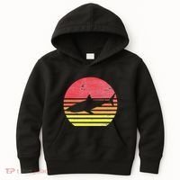 Retro Shark Kids Hoodie thumb 0