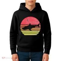 Retro Shark Kids Hoodie thumb 4