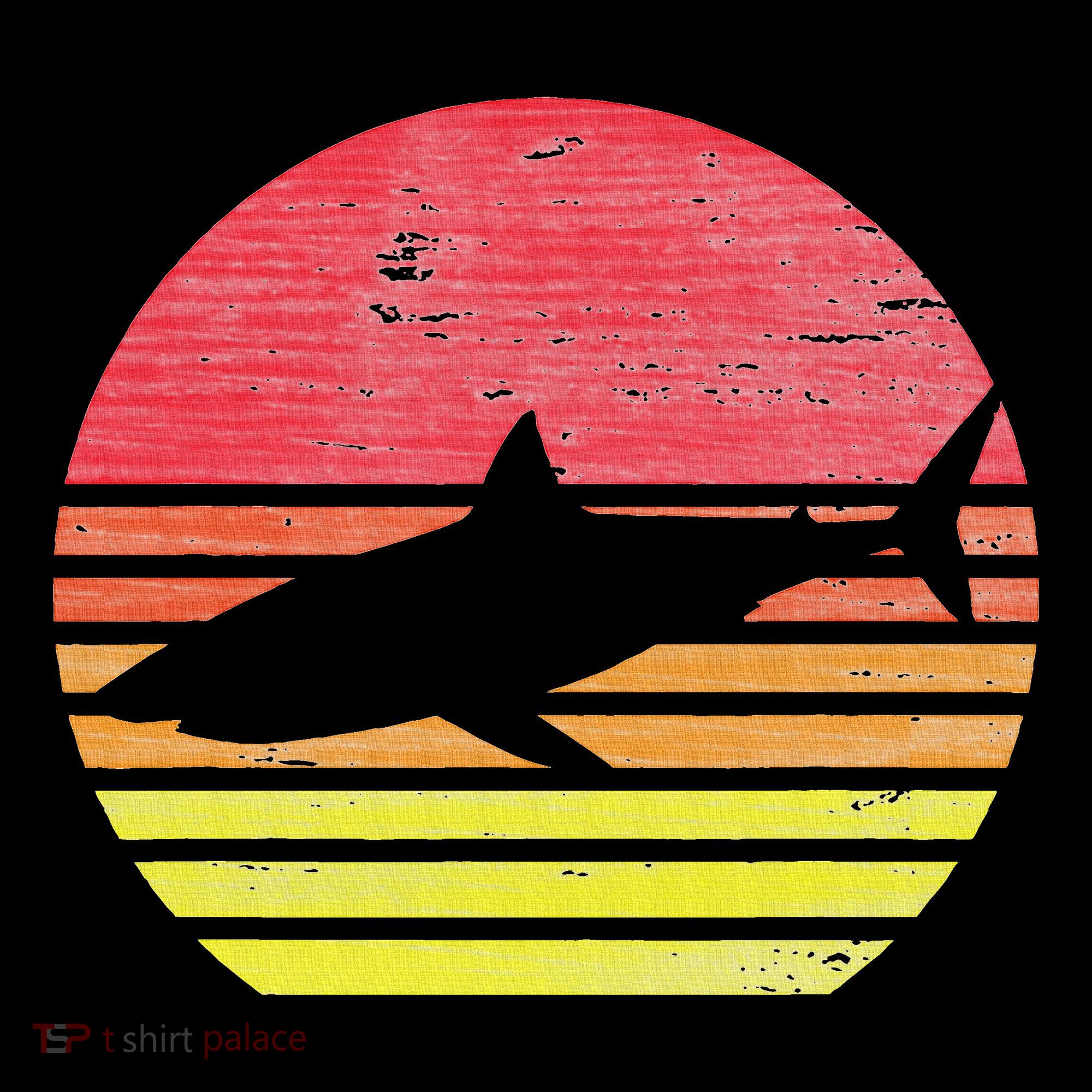 Retro Shark Kids T-Shirt