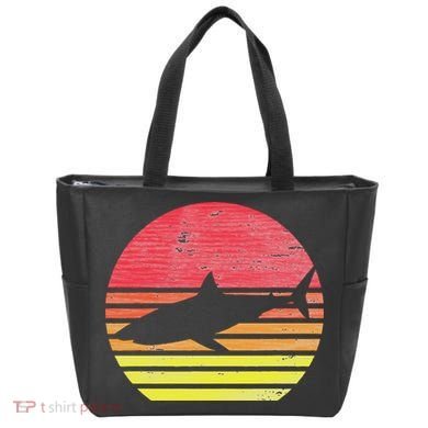 Retro Shark Tote Bag