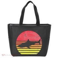 Retro Shark Tote Bag thumb 0