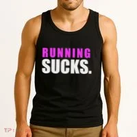 Running Sucks Tank Top thumb 3