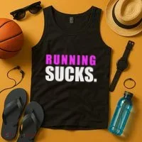 Running Sucks Tank Top thumb 4