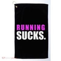 Running Sucks Golf Towel thumb 0